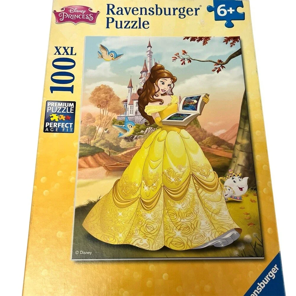 Ravensburger Disney Princess Belle XXL 100-Piece Jigsaw Puzzle Ages 6+